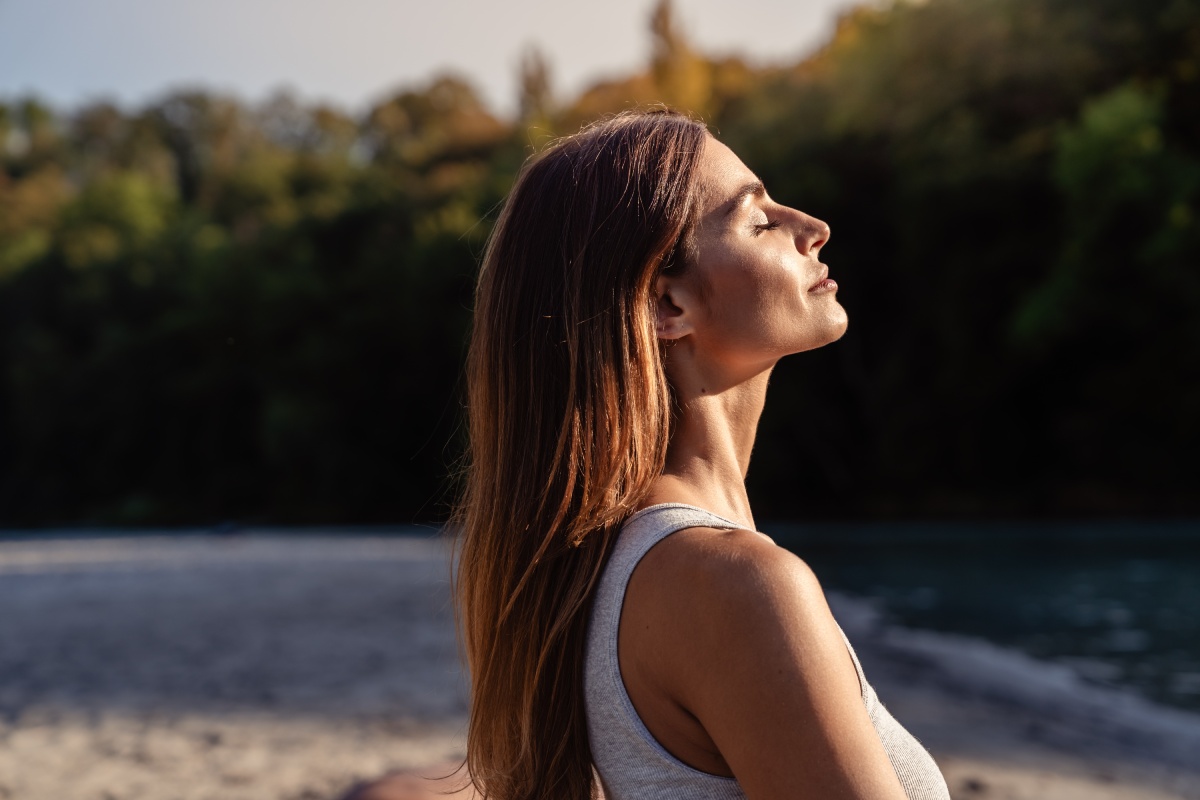 Peace of mind. Mindfulness, mental health, spirituality, well-being, unwind yourself.